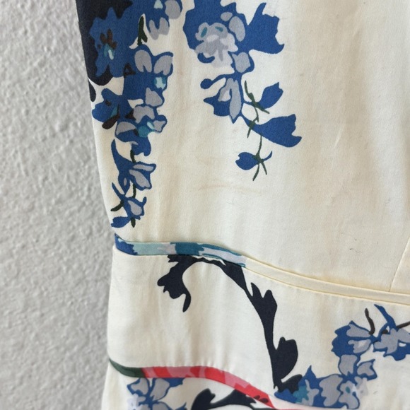 Joules Floral Shift Dress Womens 6 Multicolor Sleeveless Sheath Lined Career - Picture 9 of 12